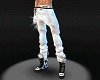 MC White pants & kicks
