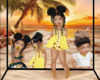 girls sunflower earing
