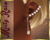 Gold-Slvr-Pearl Earrings