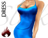 B* Slink Dress - Blue