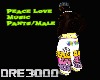 D3K~PeaceLoveMusic Pant