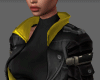 Black Yello Jacket+glove