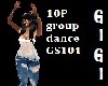 * 101  10P group dance