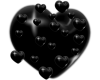 Black Valentine Heart