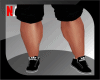 .N. Long Black Shorts