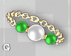 Lime White Bracelets