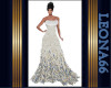 Bridal Feather Gown L66