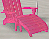 Pink Beach Chair