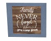 FAMILY PIC FRAME
