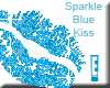 Sparkly Blue Kiss