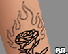 Arm Tattoo Rose L