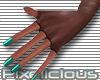 PIX Burly* Gloves Teal/B