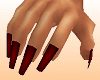 Dark red nails *K234*