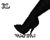 Blk Velvet Boots RL