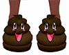 poop slippers - M