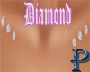 ~P~Diamond Chest Piercin