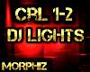 M - New Red DJ Lights
