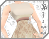 ~AK~ Flower Dress: Cream