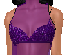 Purple Sheer  lay dress