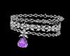 Ivy Purple Bracelet  L