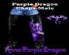 Purple Dragon Chaps-Male