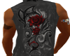 tribal rose vest
