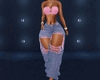 Pink Denim Set