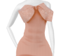 Peach Charm Bow Dress