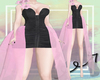 ^ J Flo Black Pink Dress