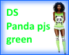 DS Panda pjs green