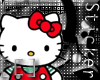 [E] Hello Kitty Sticker.
