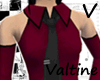 Val - Punk Tie Shrit Red