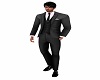 Suit grey black