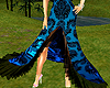 *T* Royal Blue Gown