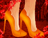 Matching Orange Heels