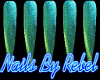 GlitsGreen Nails XLC
