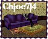 Purple Grunge Couch