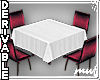 !Dining table/cloth 4 ch