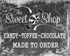 Chocolate Shop Sign