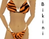 Orange tiger bikini