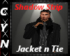 Shadow Striped Jac n Tie
