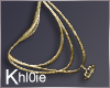 K gold mulit neck crown