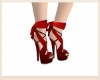 Criss-Crossed Red Heels