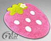 Hot Pink Strawberry Rug