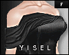 Y. B/W Dress Black
