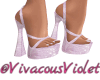 Sparkle Heeels- Lilac