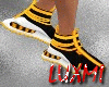 Black-Yellow Sneakers