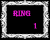 Ring 1 Silver/Black