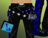 Punky Music Bluu Pants-M