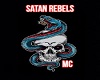 Satan Rebels Mc Sticker